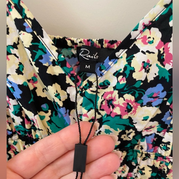 NWOT RAILS Carmen Smock Waist Sundress in Multi Floral Print - Picture 10 of 15